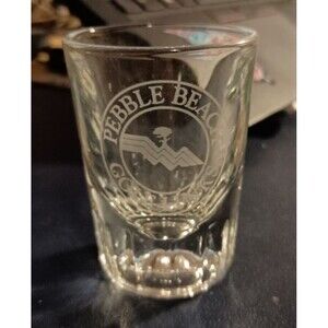PEBBLE BEACH Shot Glass, Souvenir Shot Glasses,  State Souvenir Glasses, #2